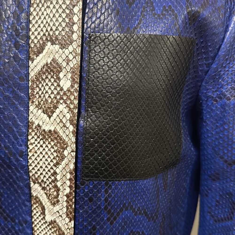 Proenza Schouler Python Jacket Runway - image 4